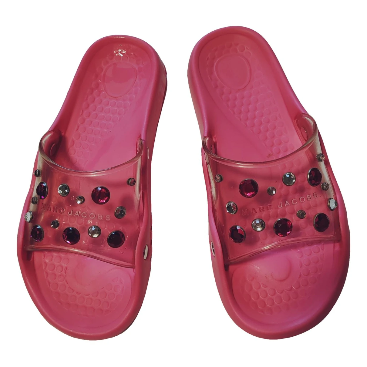 Pre-owned Marc Jacobs Mules In Pink