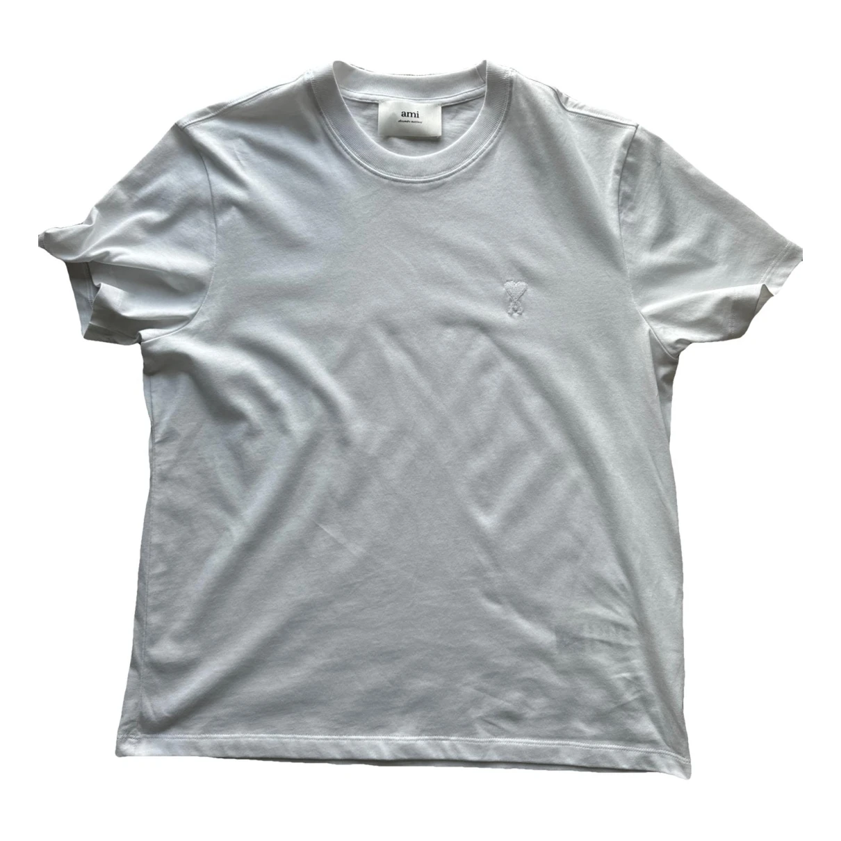 Pre-owned Ami Alexandre Mattiussi T-shirt In White