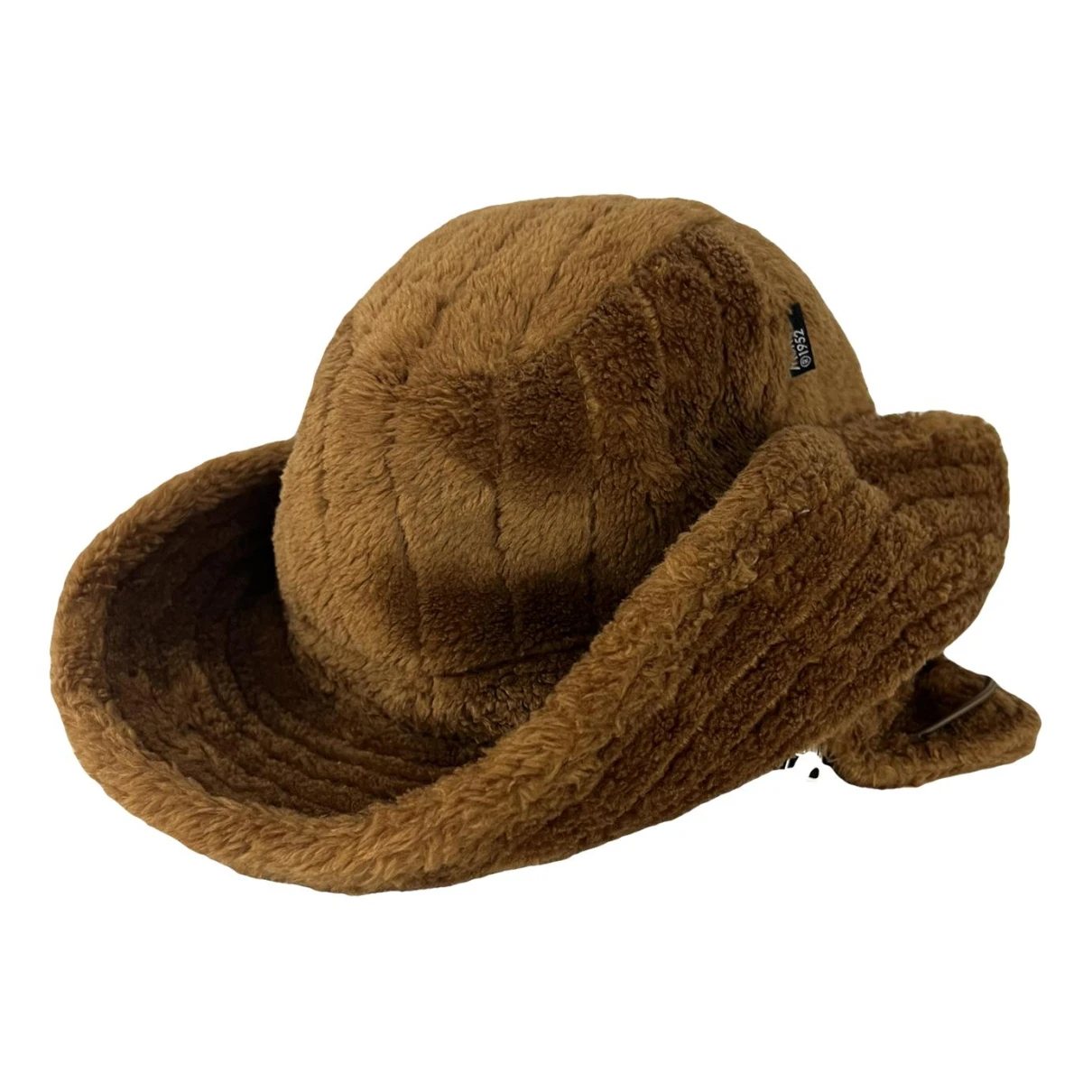 Pre-owned Moncler Hat In Camel