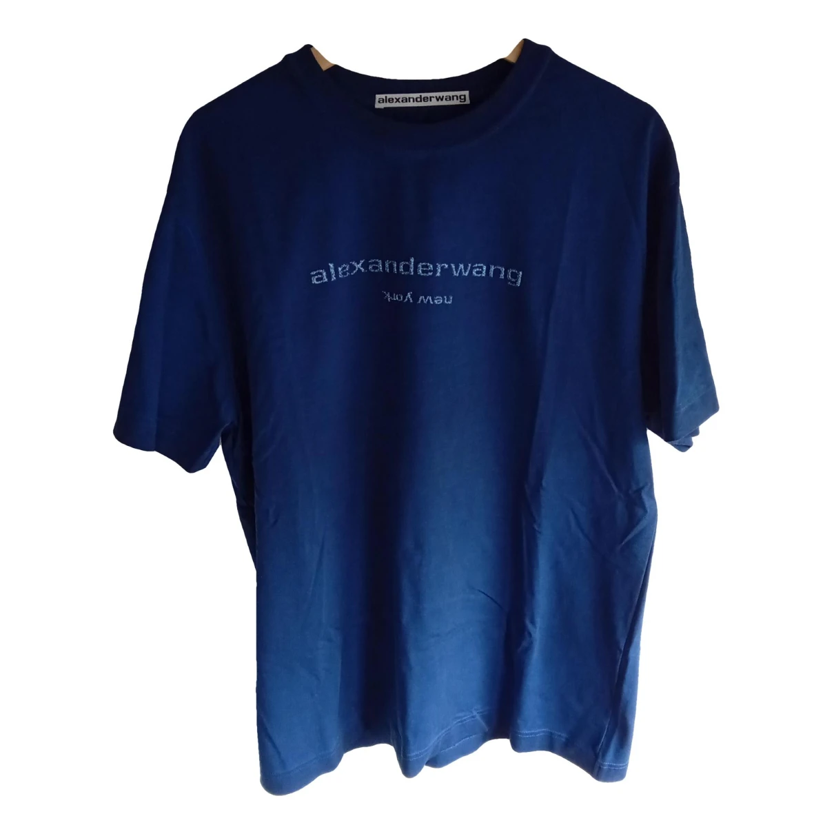 Pre-owned Alexander Wang T-shirt In Blue