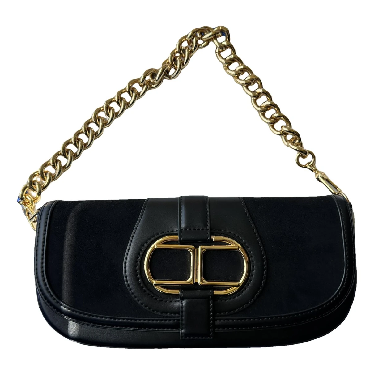 Pre-owned Elisabetta Franchi Handbag In Black