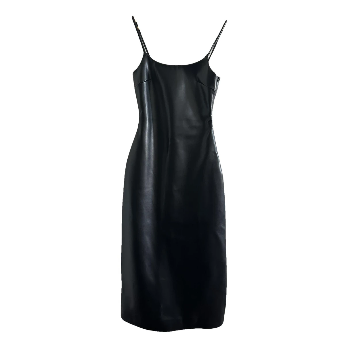 Pre-owned Stand Studio Mid-length Dress In Black