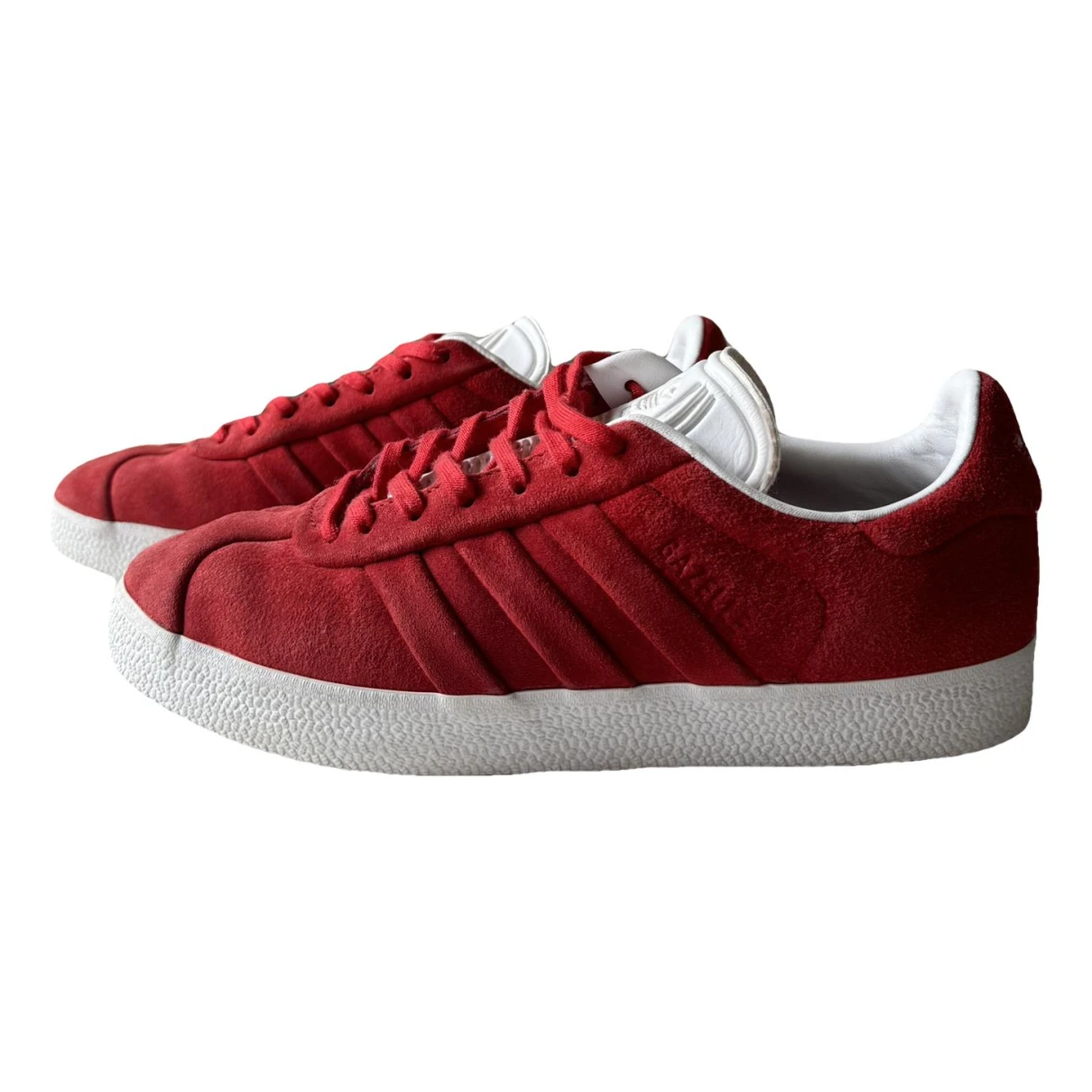 Pre-owned Adidas Originals Gazelle Trainers In Red