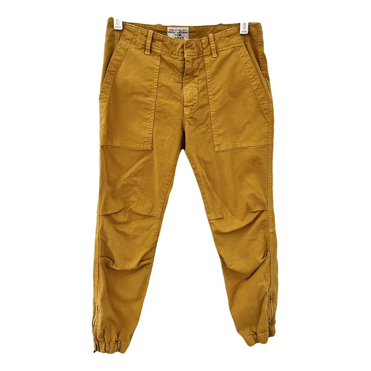 Pre-owned Nili Lotan Jeans In Yellow