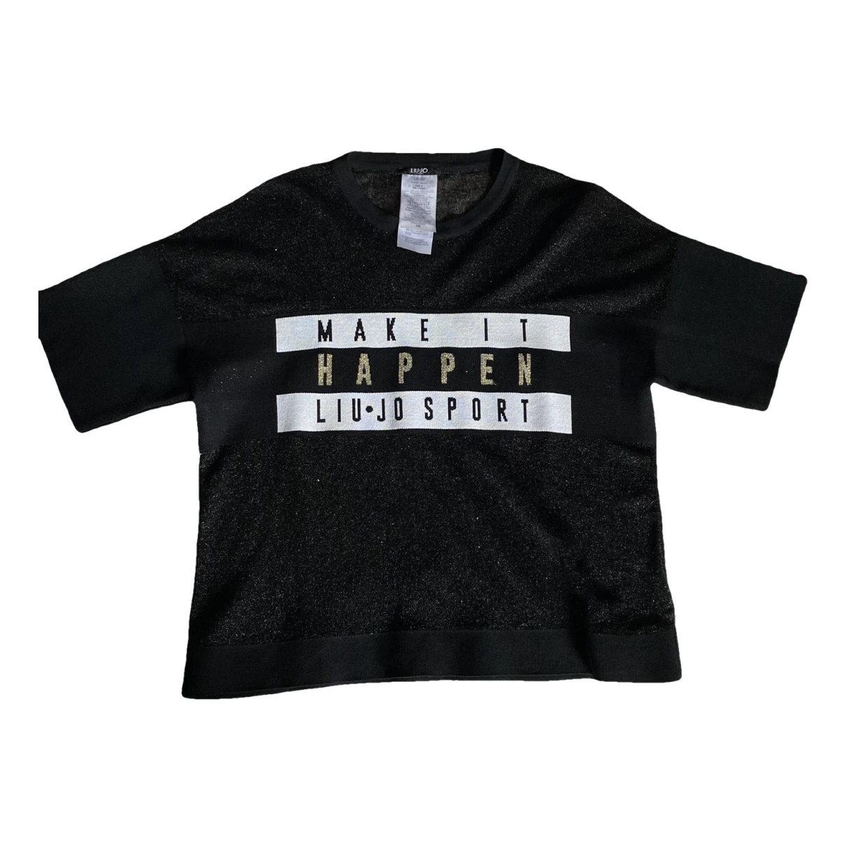 Pre-owned Liujo T-shirt In Black