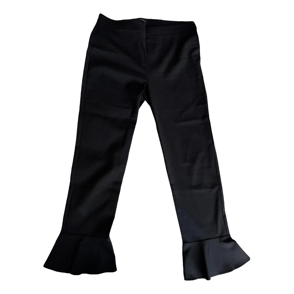 Pre-owned Pinko Slim Pants In Black