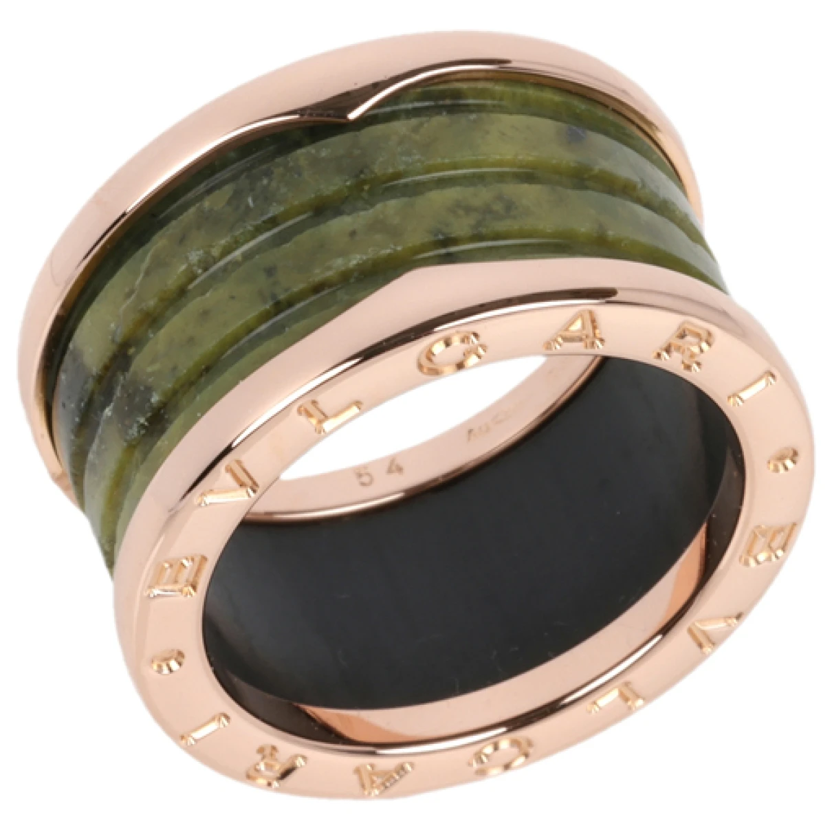 Pre-owned Bvlgari B.zero1 Pink Gold Ring