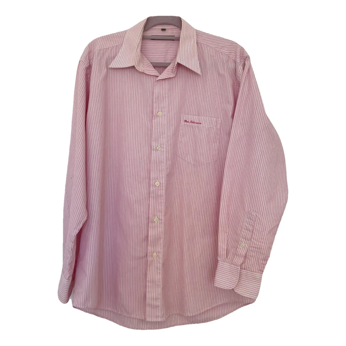 Pre-owned Ben Sherman Shirt In Pink