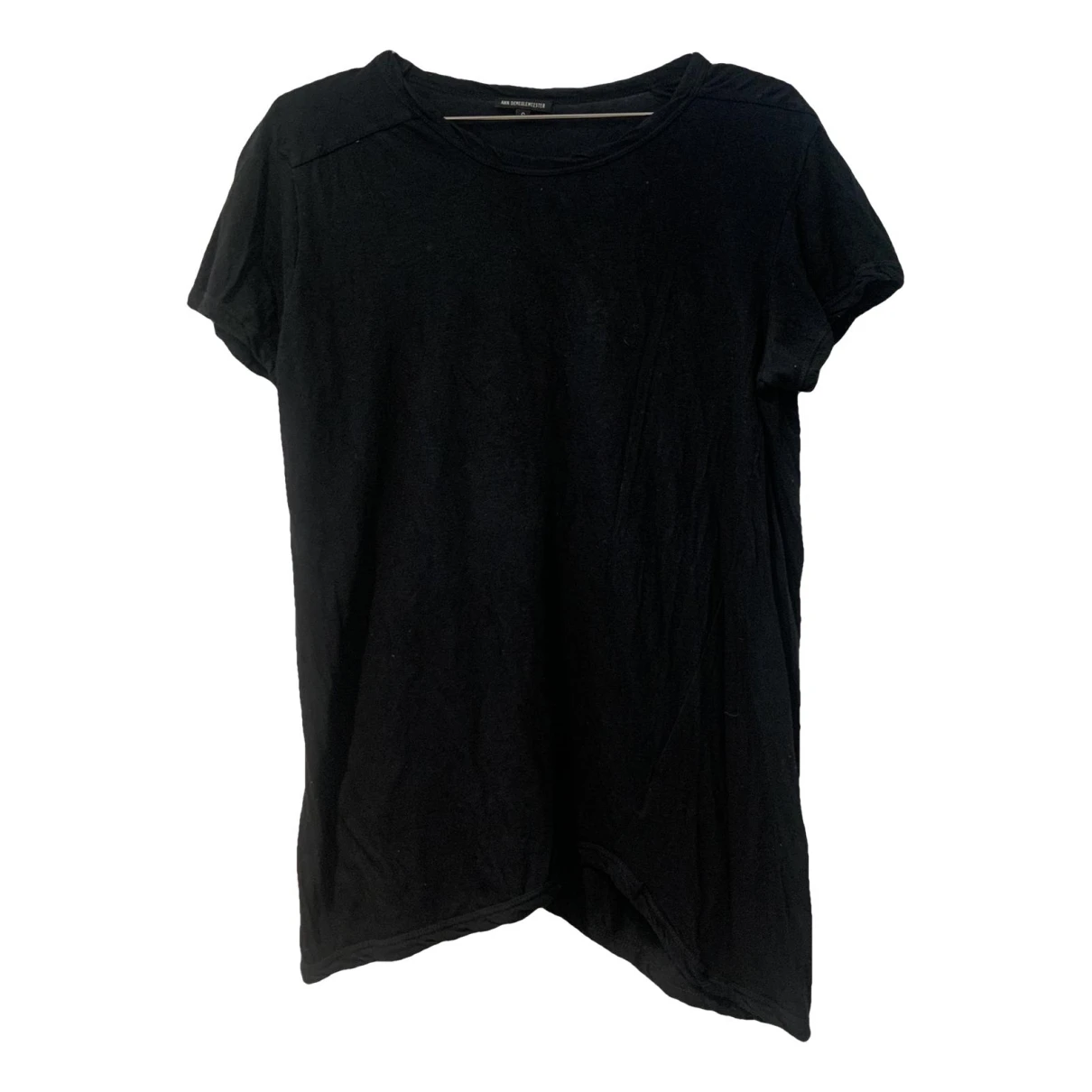 Pre-owned Ann Demeulemeester T-shirt In Black