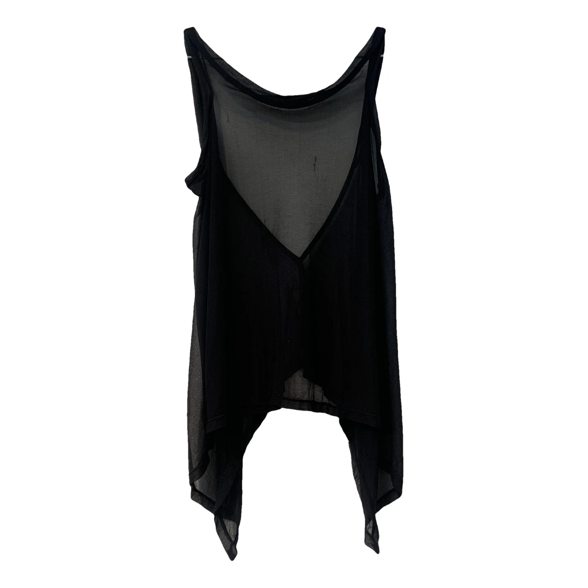 Pre-owned Rick Owens Blouse In Black