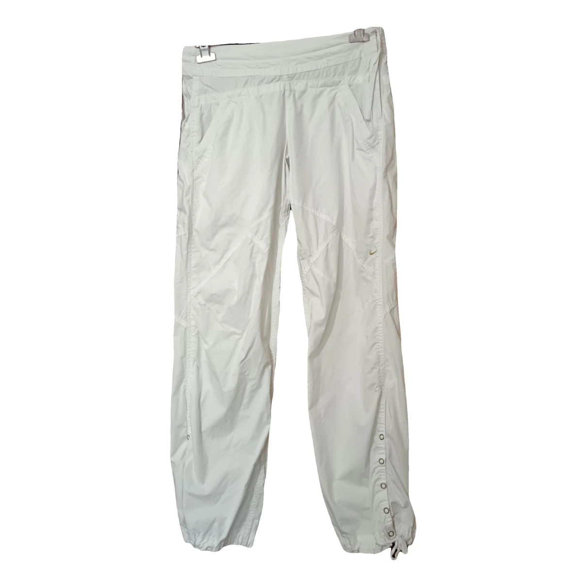 Pre-owned Nike Large Pants In White