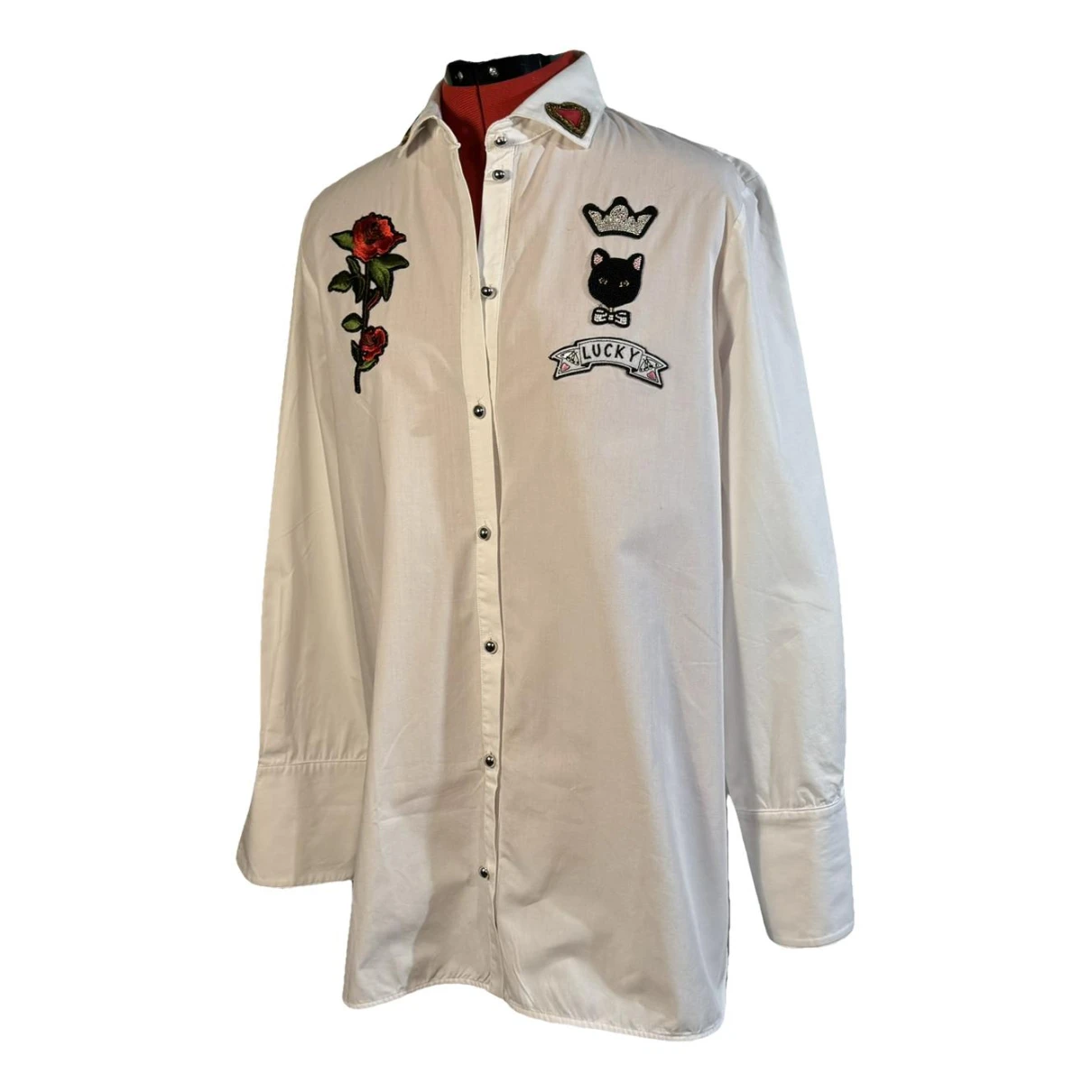 Pre-owned Ermanno Scervino Shirt In White