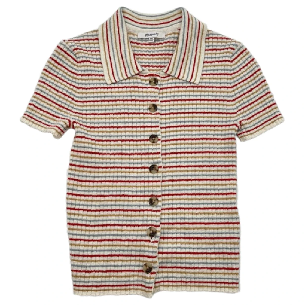 Pre-owned Madewell Polo In Multicolour