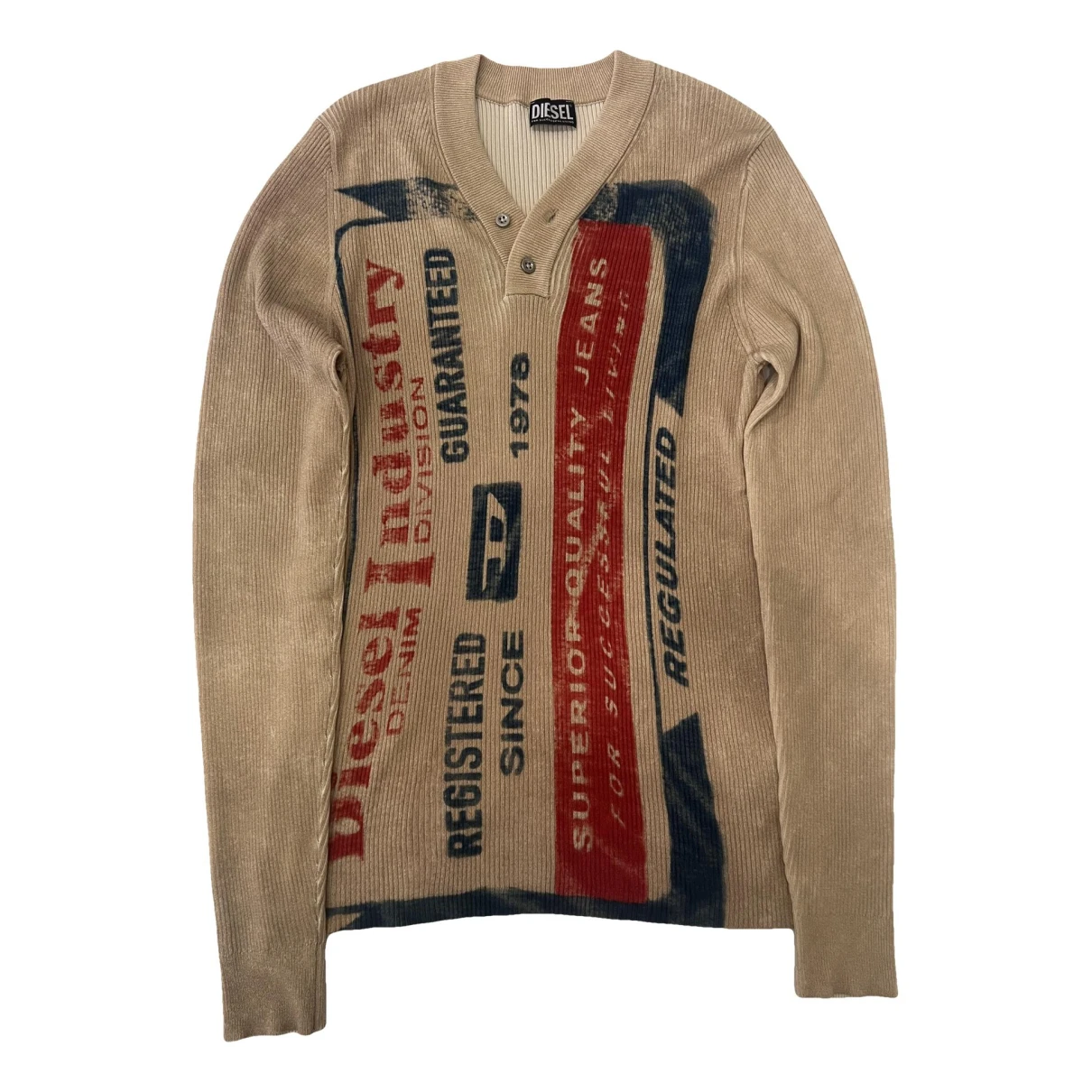 Pre-owned Diesel Knitwear & Sweatshirt In Brown