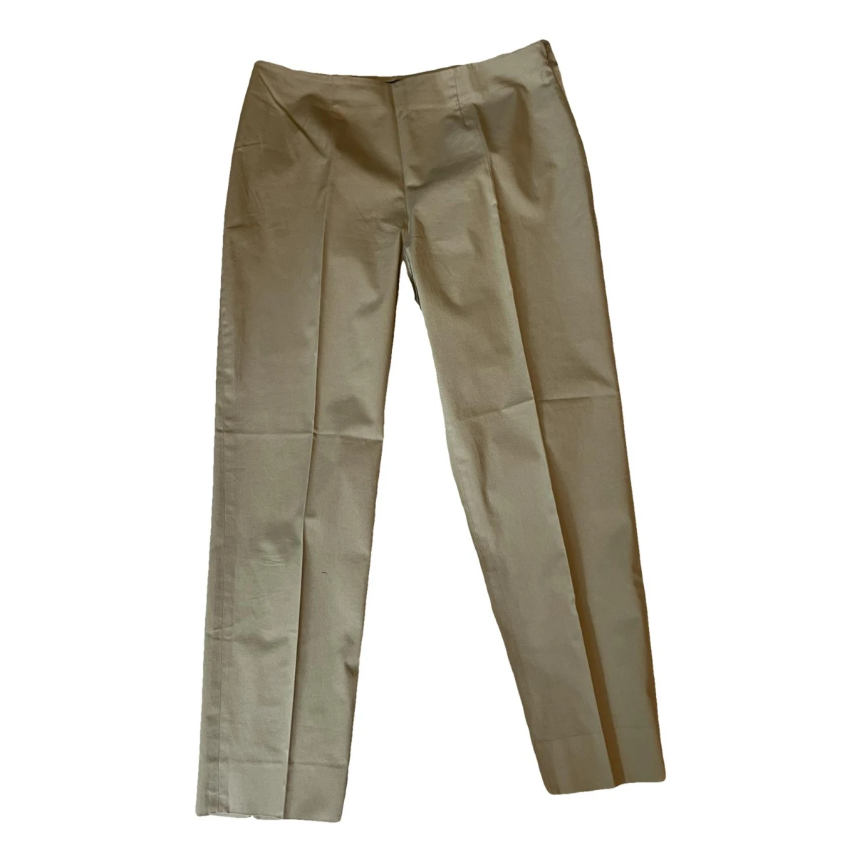 Pre-owned Piazza Sempione Straight Pants In Green