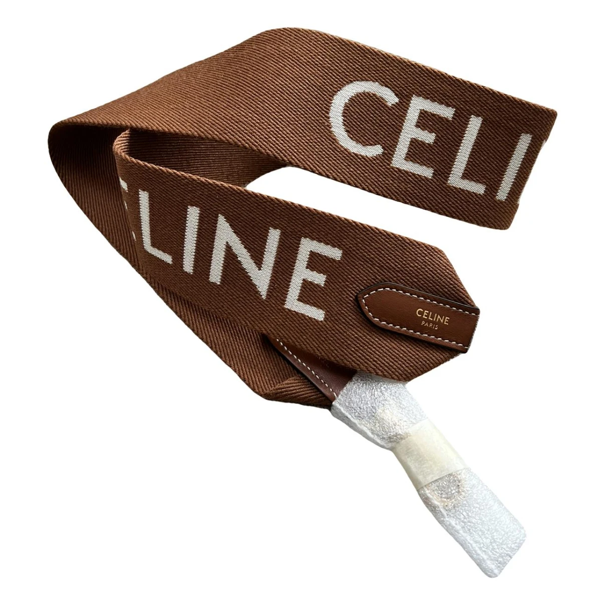 Pre-owned Celine Cloth Bag Charm In Brown