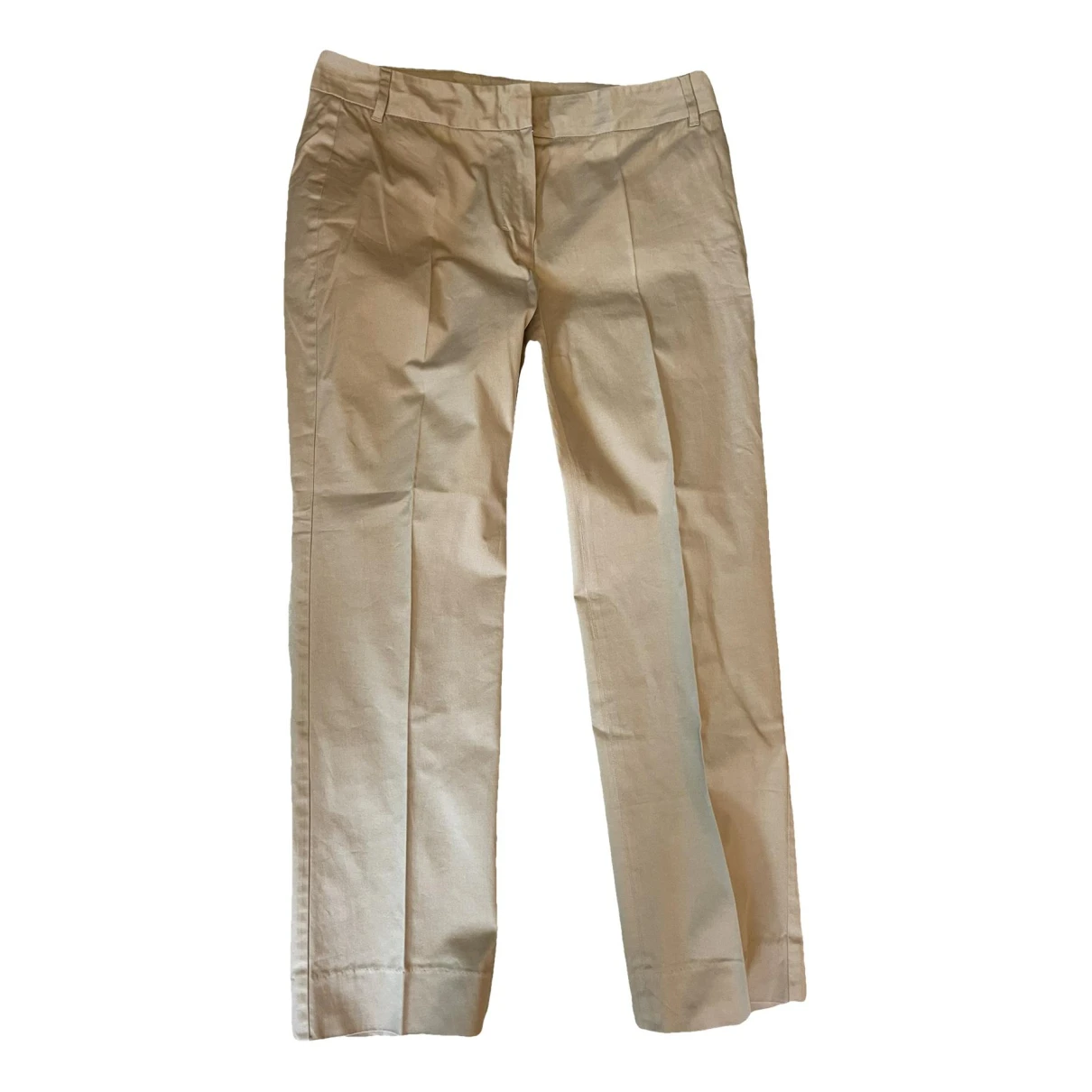 Pre-owned Max Mara Short Pants In Beige