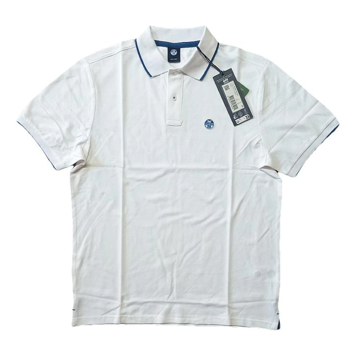 Pre-owned North Sails Polo Shirt In White