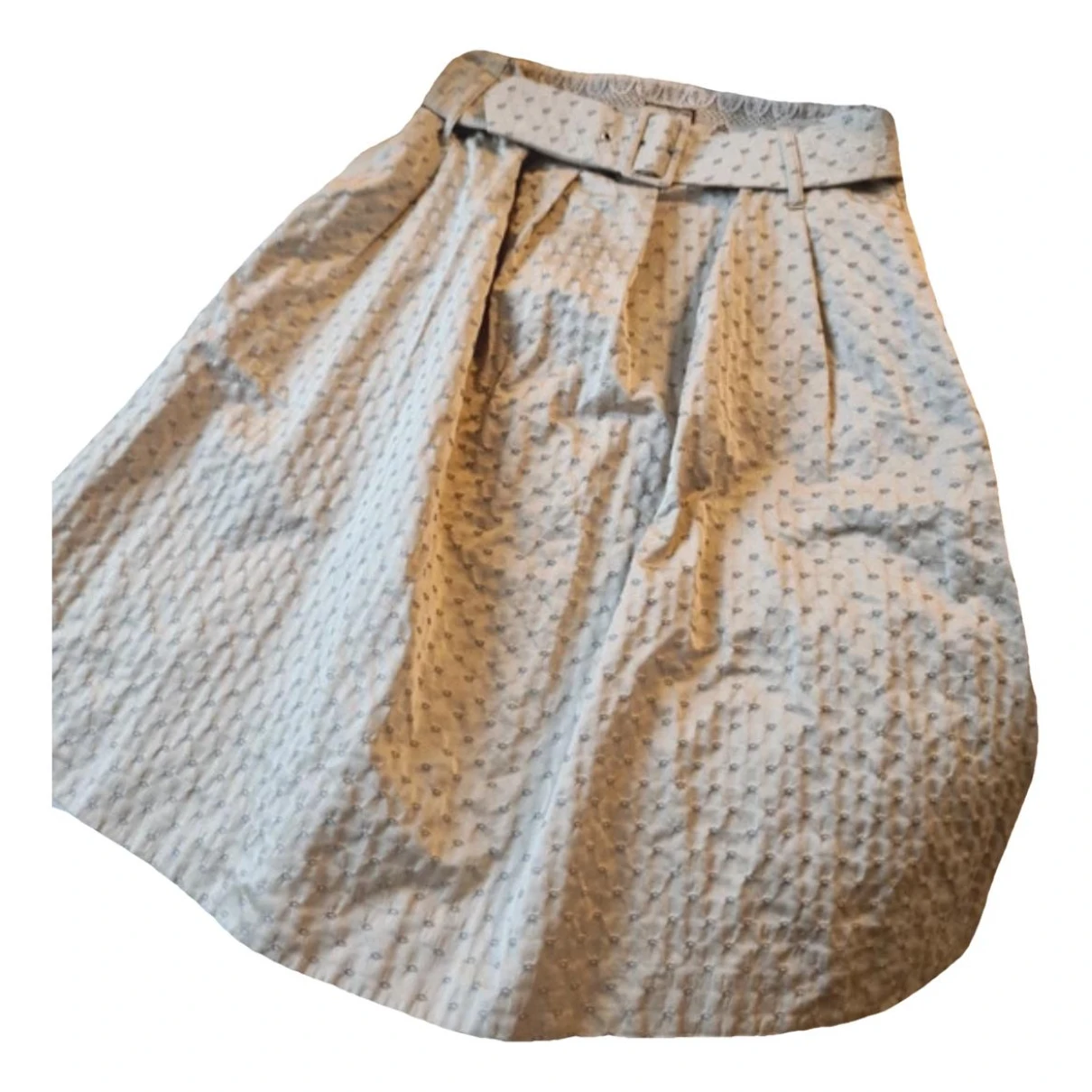 Pre-owned Maliparmi Mid-length Skirt In Gold