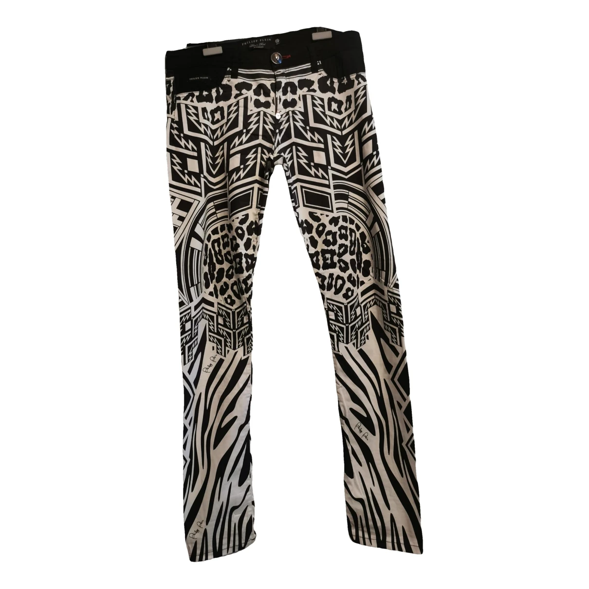Pre-owned Philipp Plein Straight Pants In Other