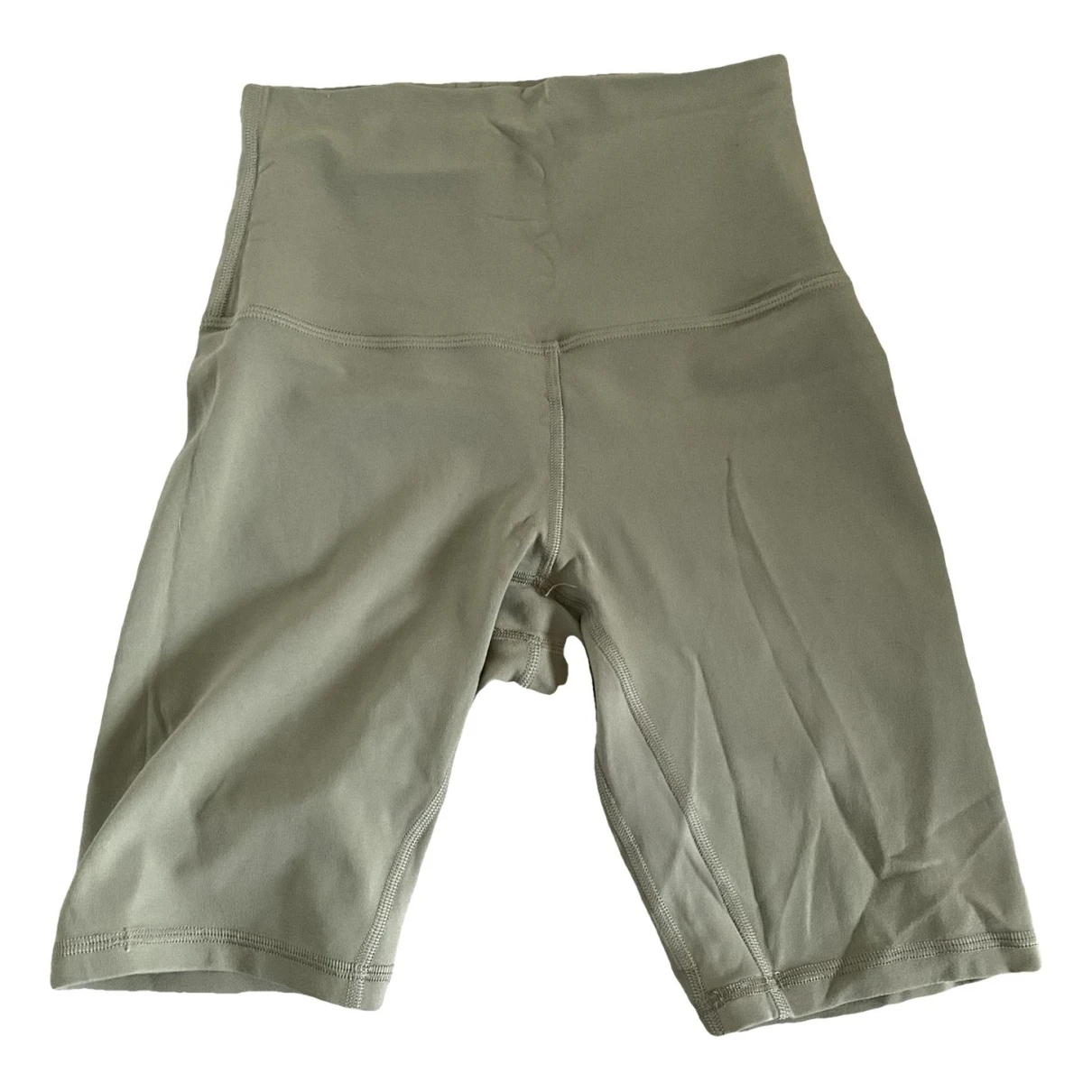 Pre-owned Lululemon Shorts In Green