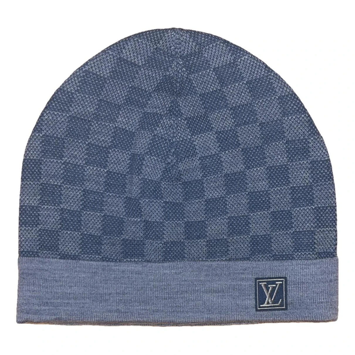 Pre-owned Louis Vuitton Wool Hat In Blue