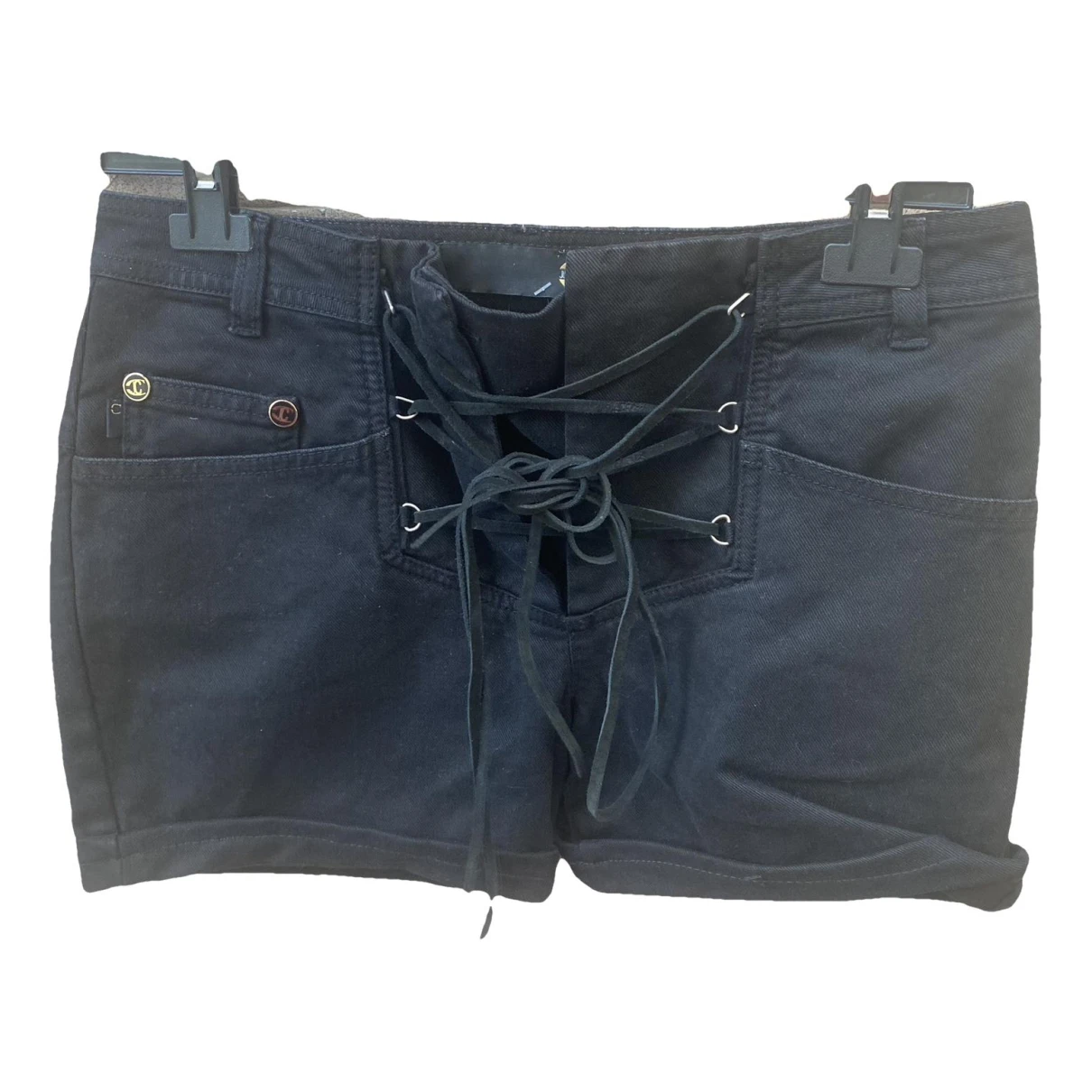 Pre-owned Just Cavalli Shorts In Black