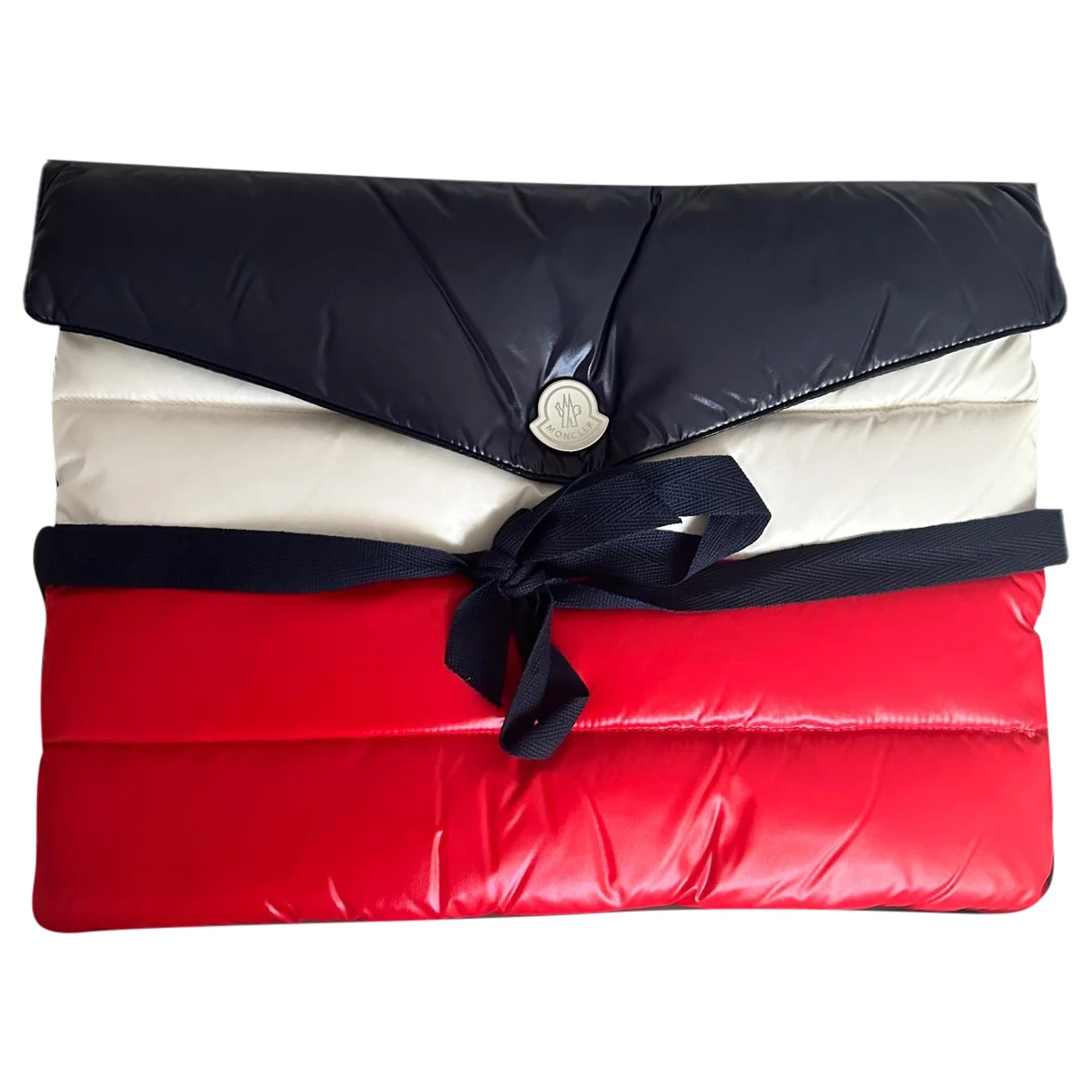 Pre-owned Moncler Leather Clutch Bag In Other