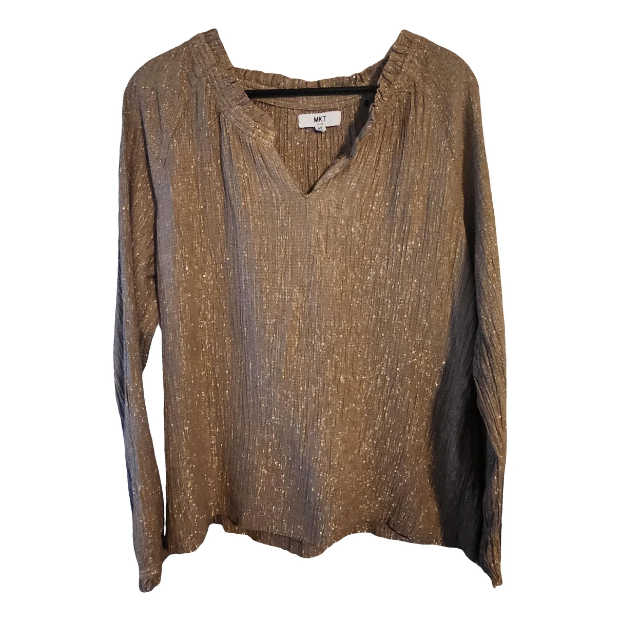 Pre-owned Mkt Studio Blouse In Gold
