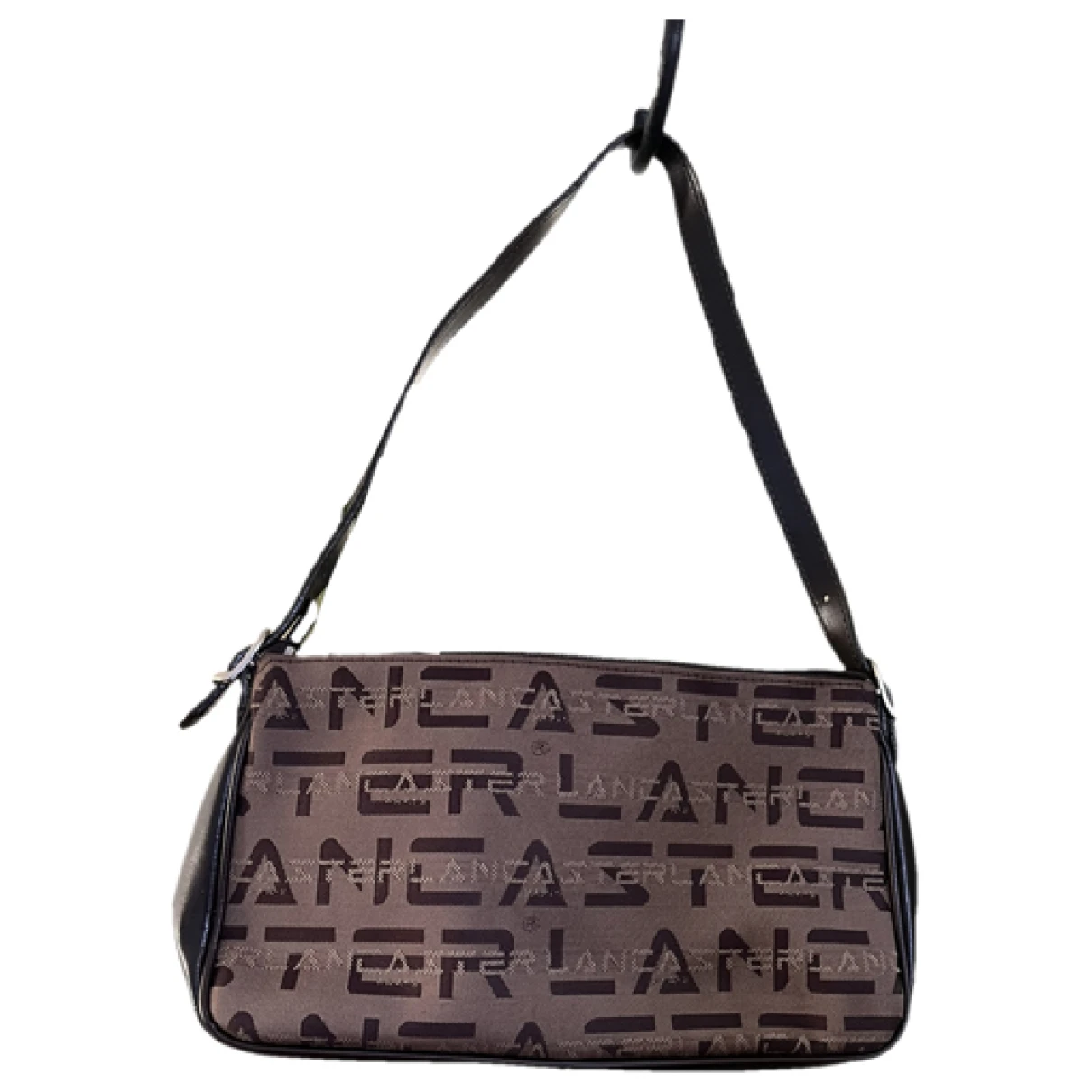 Pre-owned Lancaster Cloth Handbag In Brown