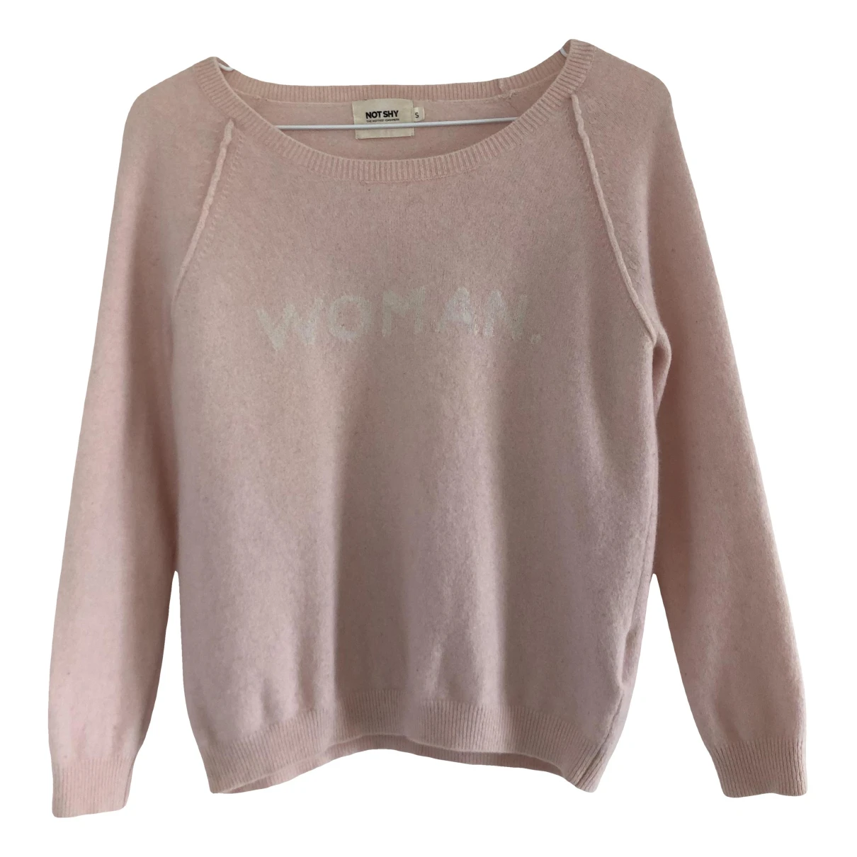 Pre-owned Not Shy Cashmere Jumper In Pink
