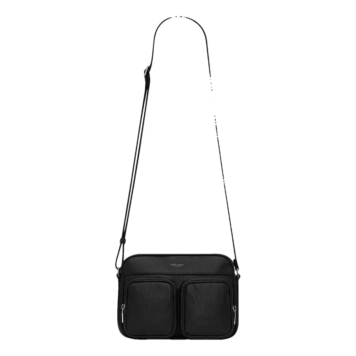 Pre-owned Saint Laurent Leather Bag In Black