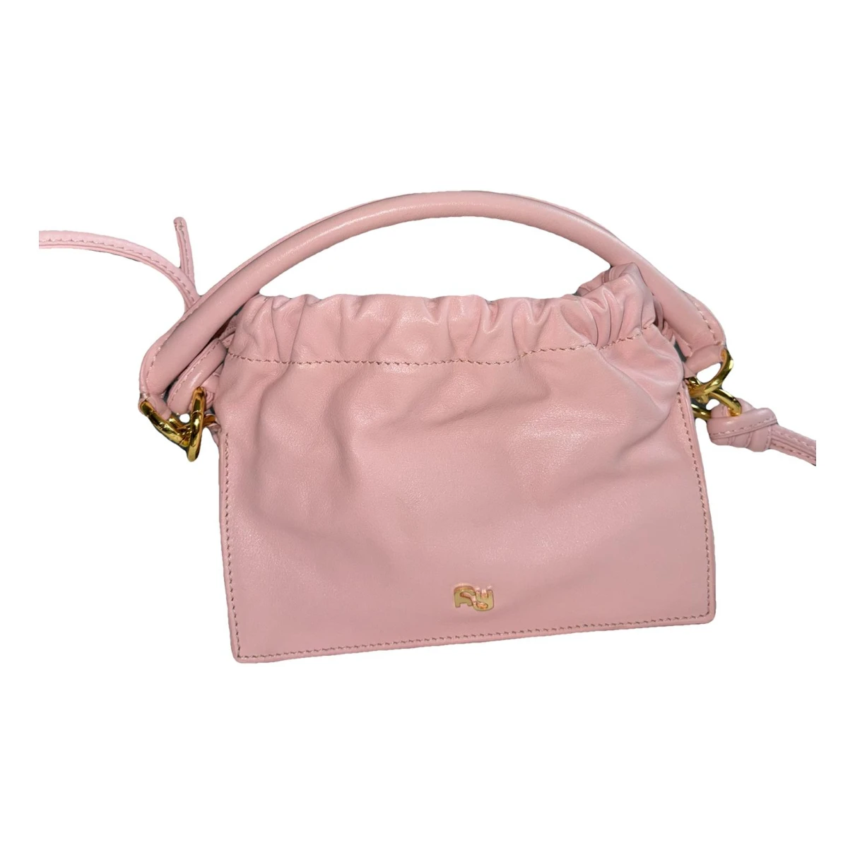 Pre-owned Yuzefi Leather Handbag In Pink