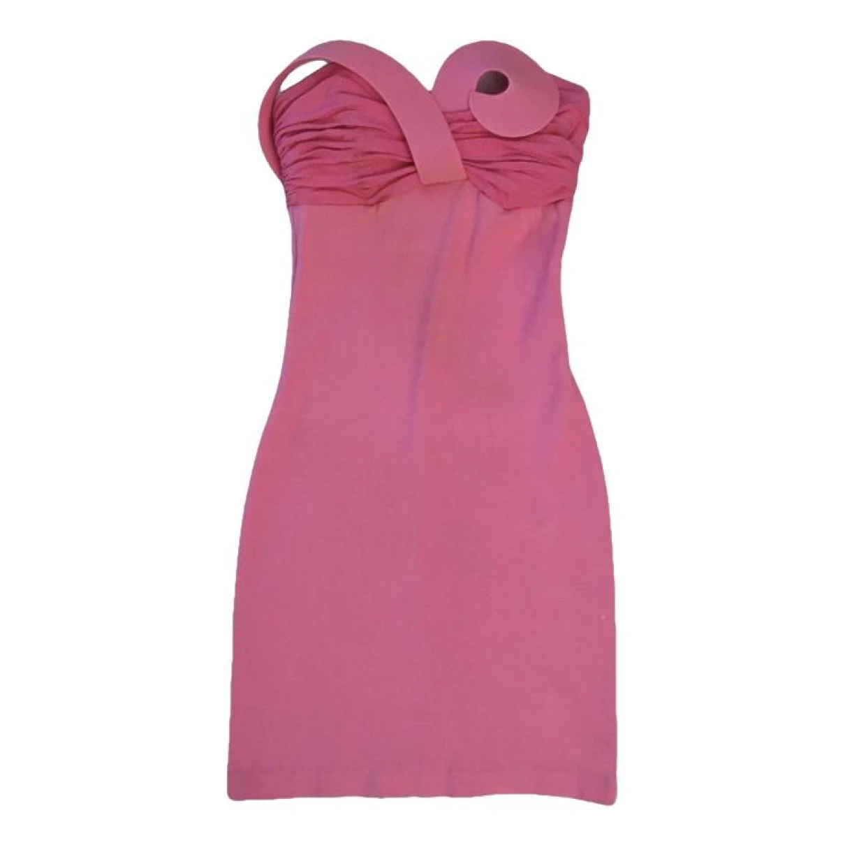Pre-owned La Perla Mini Dress In Pink
