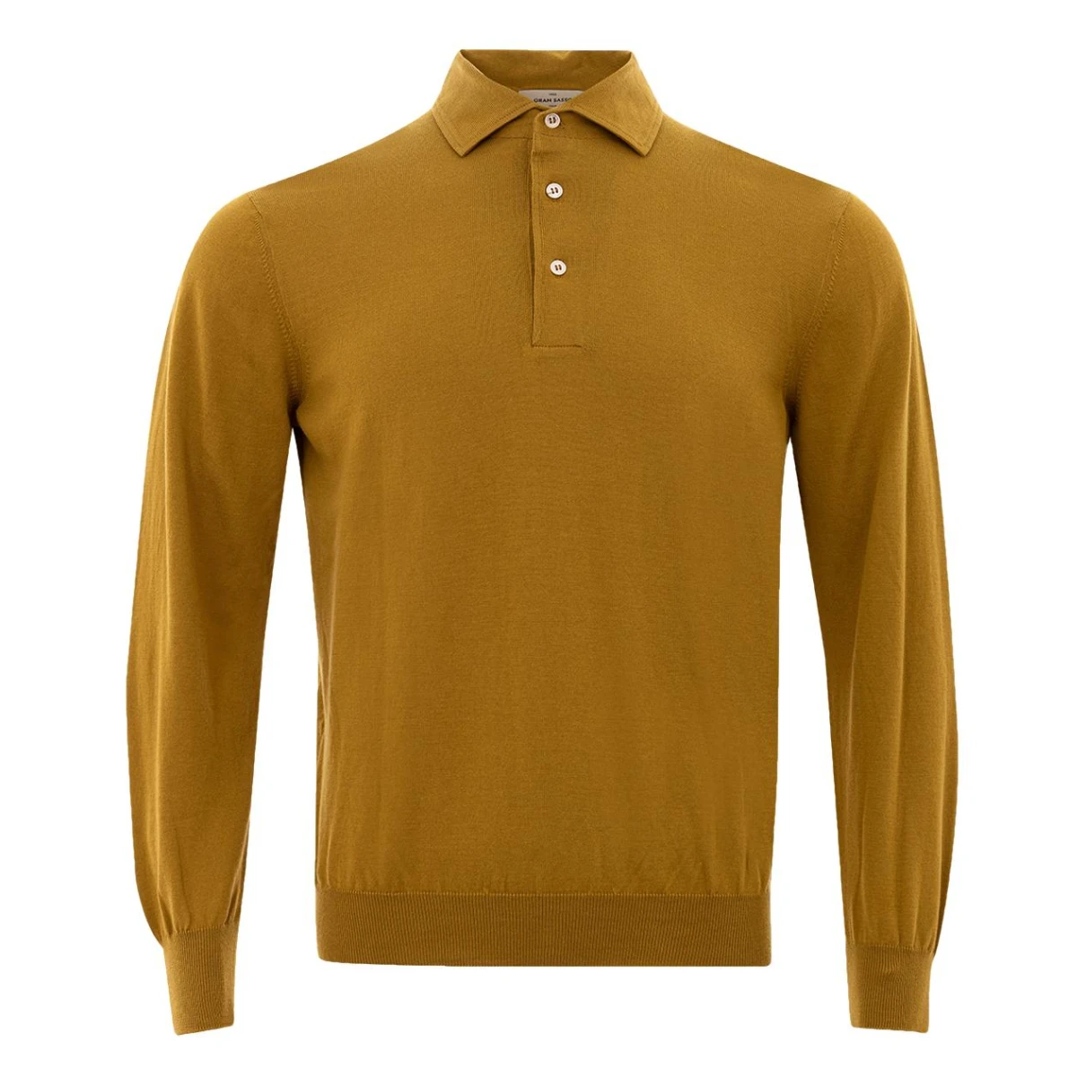 Pre-owned Gran Sasso Polo Shirt In Yellow