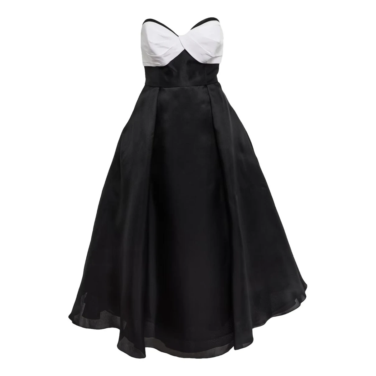 Pre-owned Carolina Herrera Silk Dress In Black