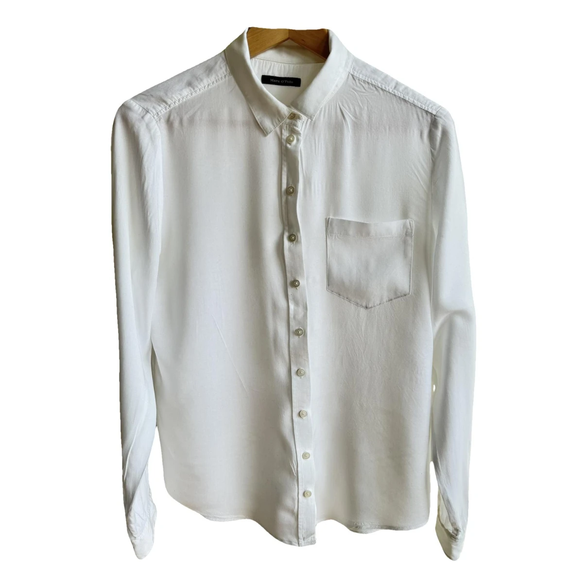 Pre-owned Marc O'polo Blouse In White