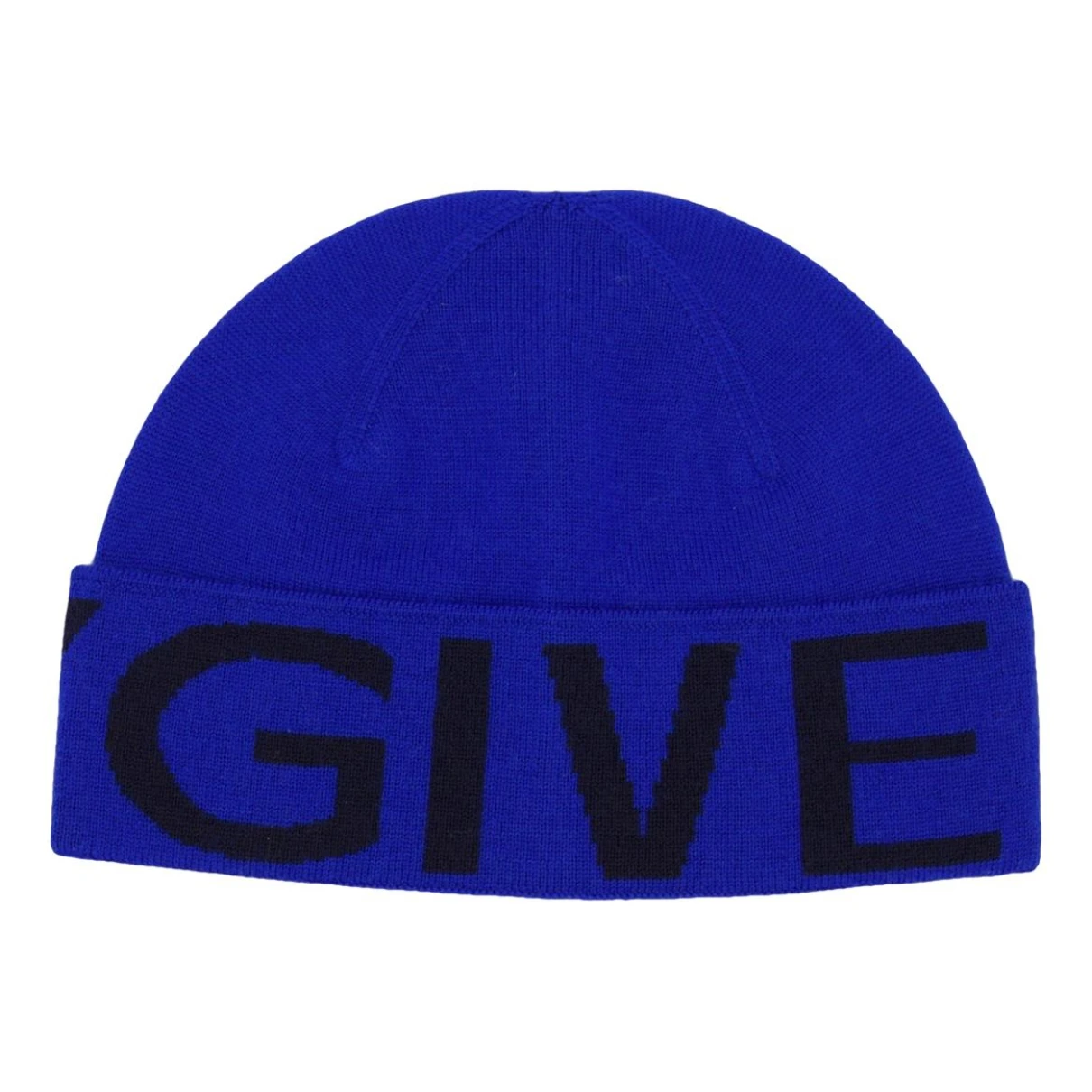 Pre-owned Givenchy Wool Hat In Blue