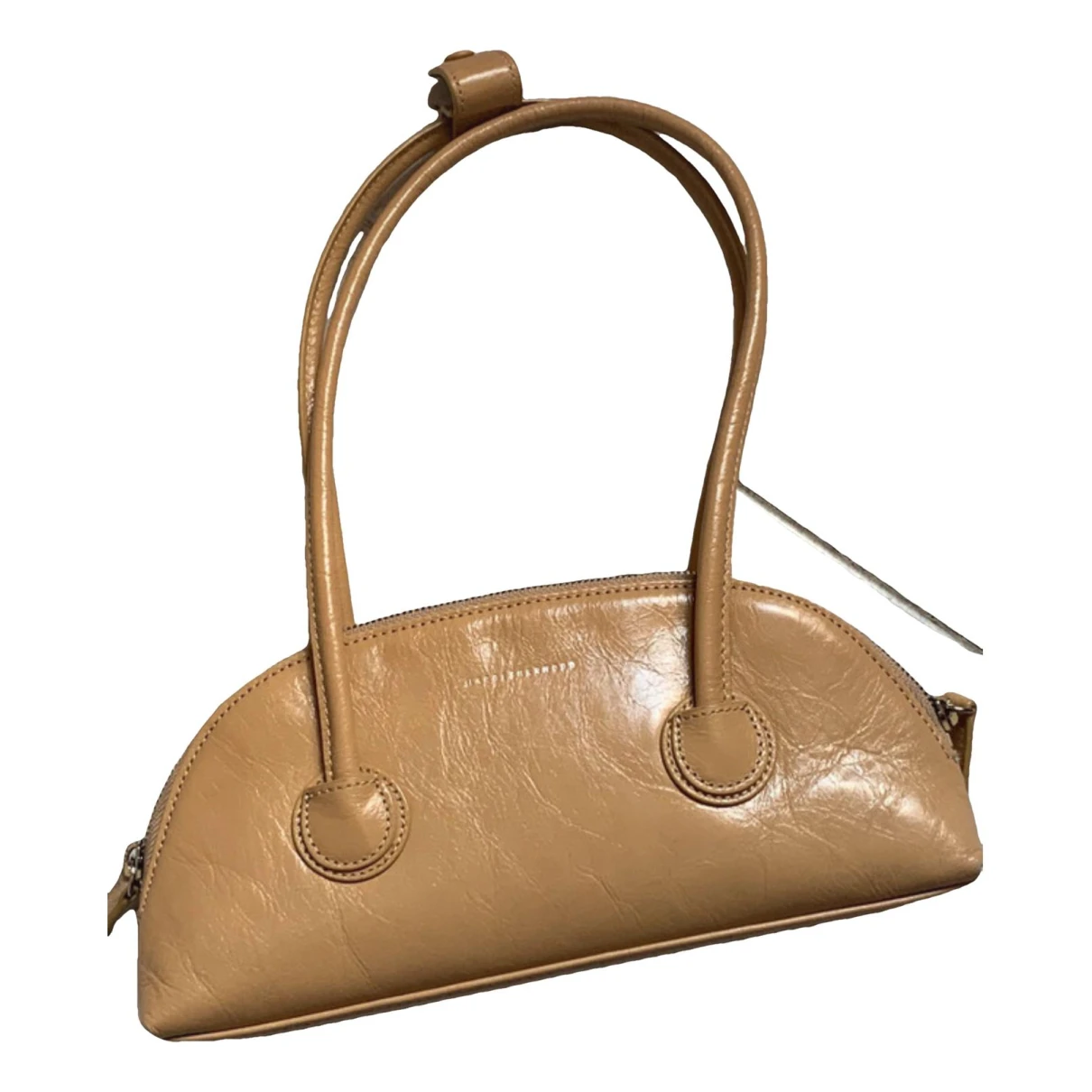 Pre-owned Marge Sherwood Leather Handbag In Beige