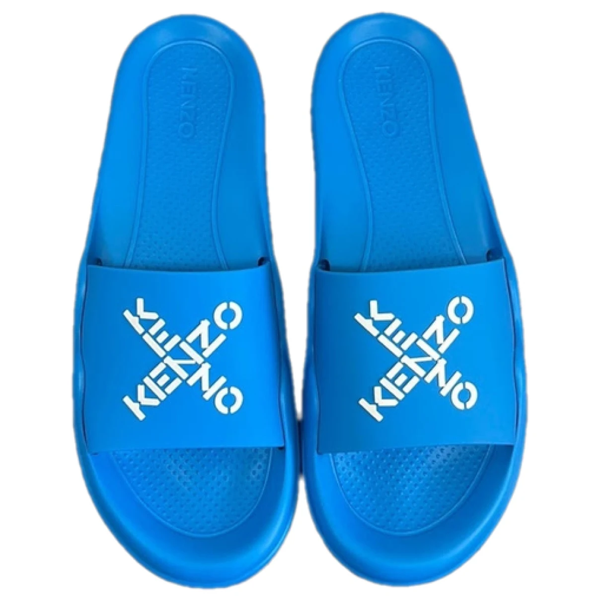 Pre-owned Kenzo Sandals In Blue