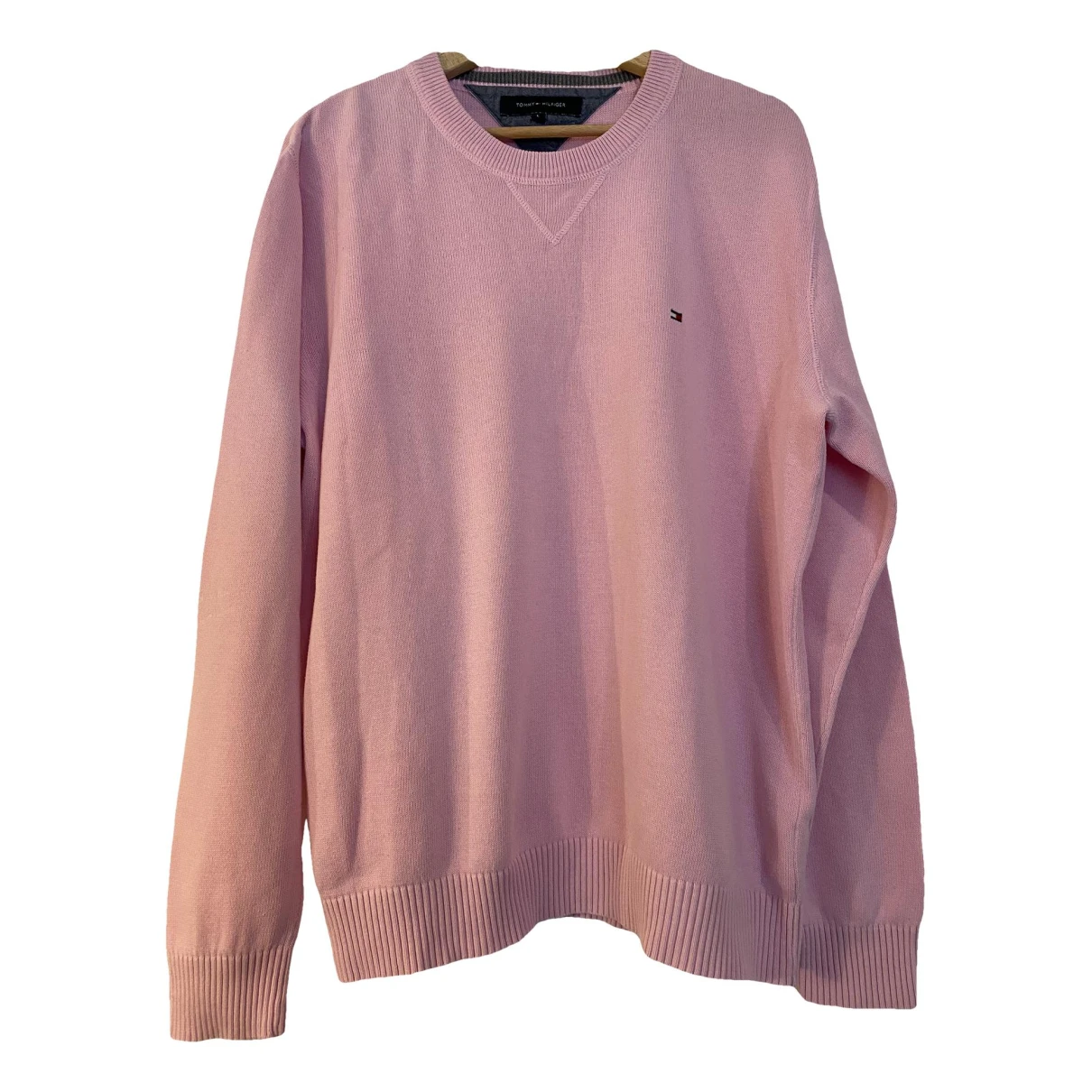 Pre-owned Tommy Hilfiger Pull In Pink
