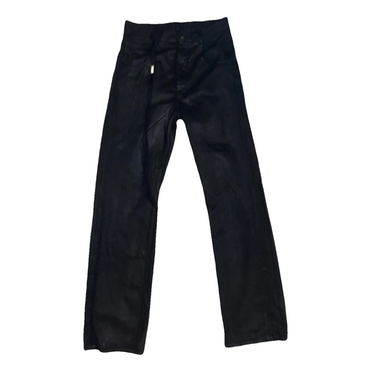 Pre-owned Ann Demeulemeester Straight Jeans In Black