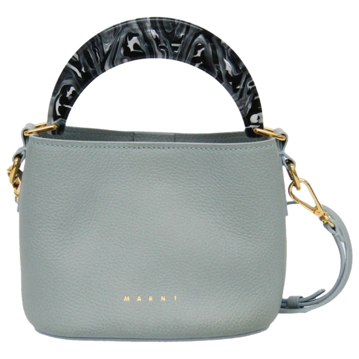 Pre-owned Marni Leather Handbag In Blue