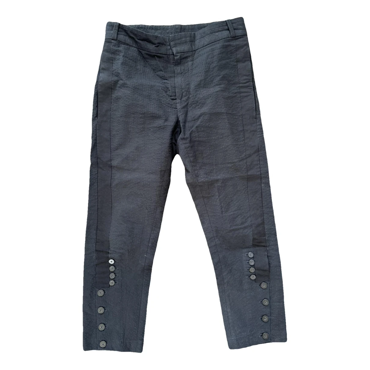 Pre-owned Ann Demeulemeester Trousers In Black