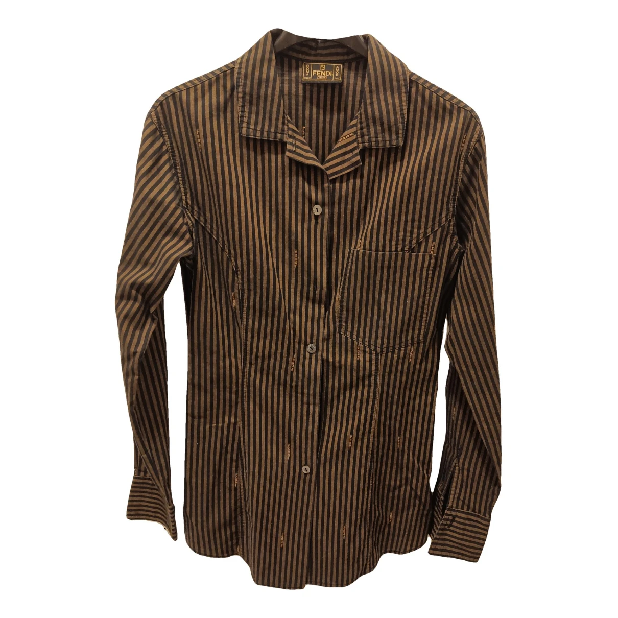 Pre-owned Fendi Shirt In Brown
