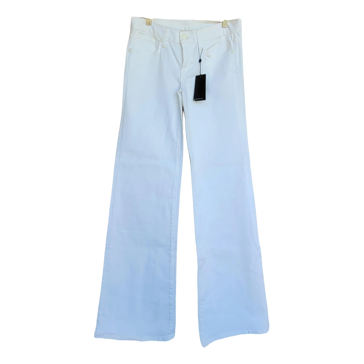 Pre-owned Ralph Lauren Bootcut Jeans In White
