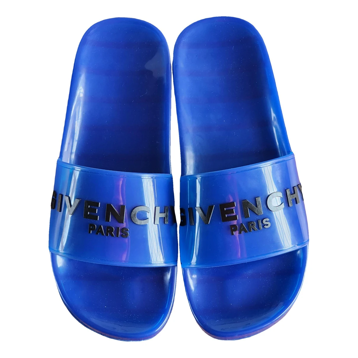 Pre-owned Givenchy Sandals In Blue