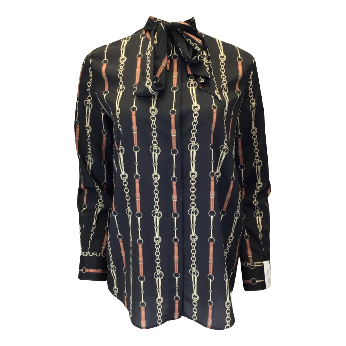 Pre-owned Rokh Blouse In Black