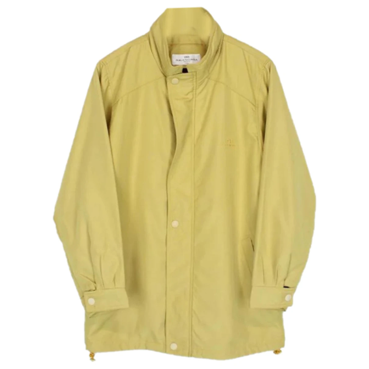 Pre-owned Balenciaga Coat In Yellow