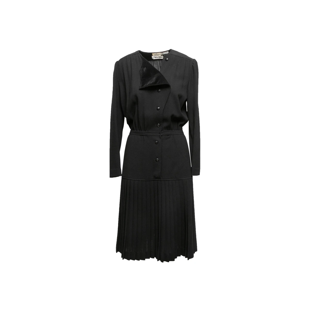 Pre-owned Valentino Dress In Black